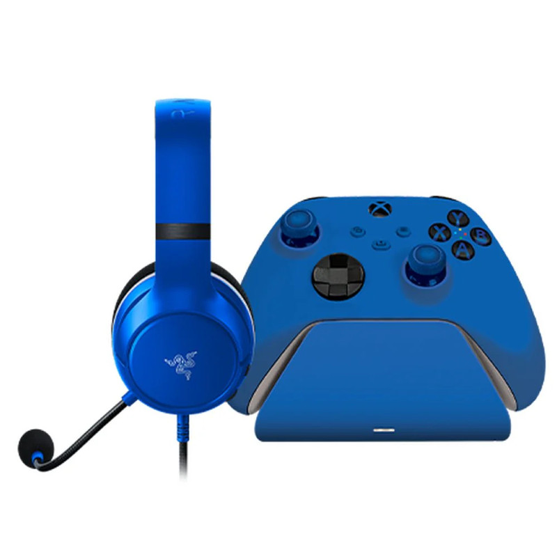 Razer Essential Duo Bundle for Xbox - Shock Blue - تجميعة